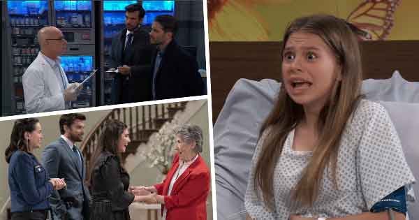 WHAT YOU MISSED LAST WEEK: Valentin and Laura confronted Charlotte. Gloria Cerullo made a surprise visit. Robert and Anna spent Thanksgiving with Emma.