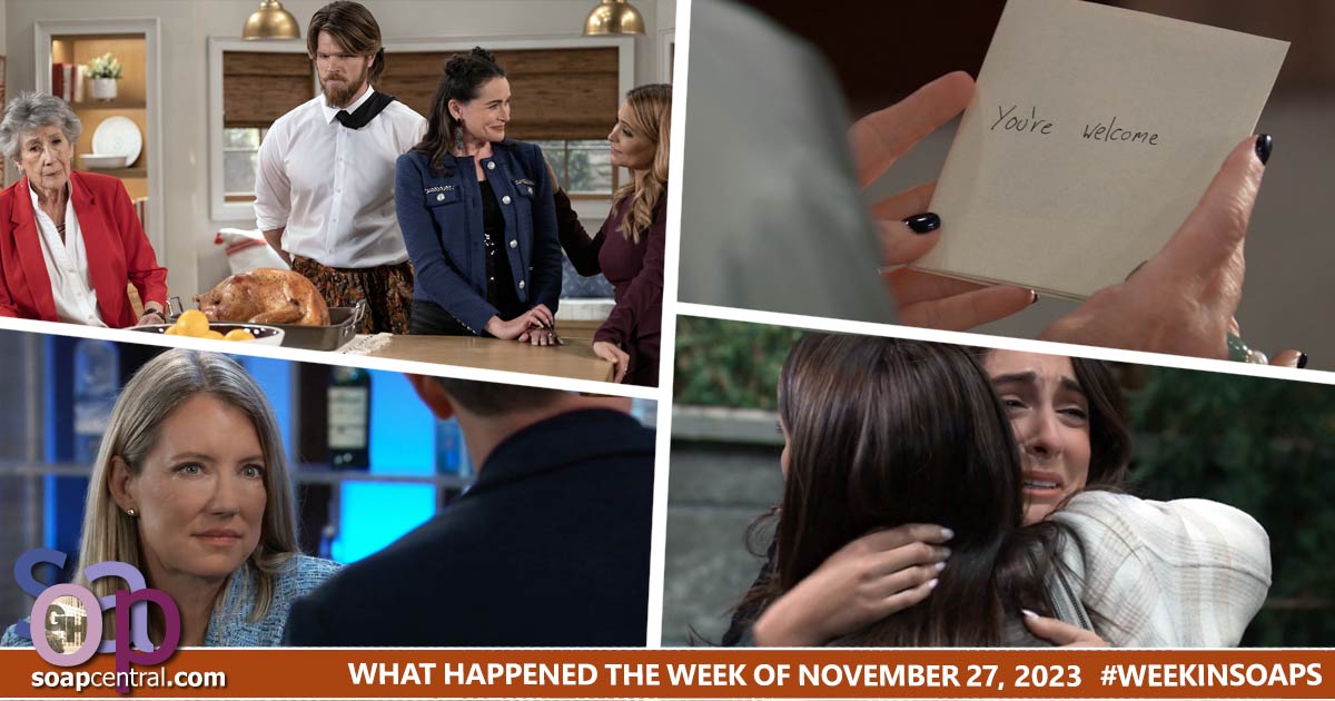 General Hospital Recaps The week of November 27, 2023 on GH Soap Central