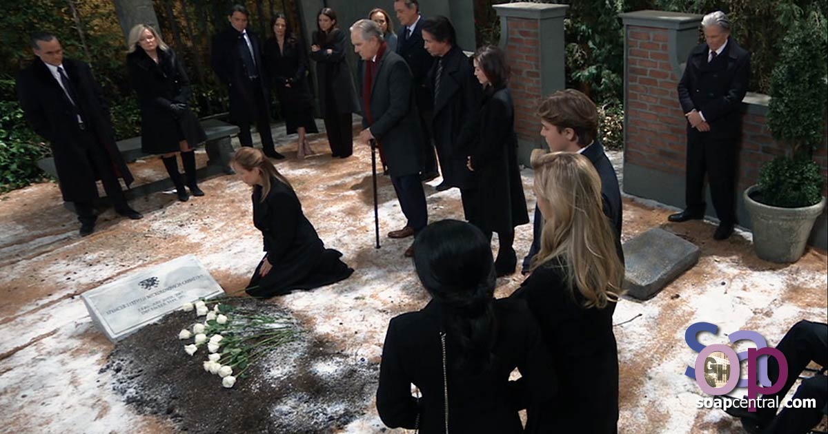 Loved ones gather to say goodbye to Spencer