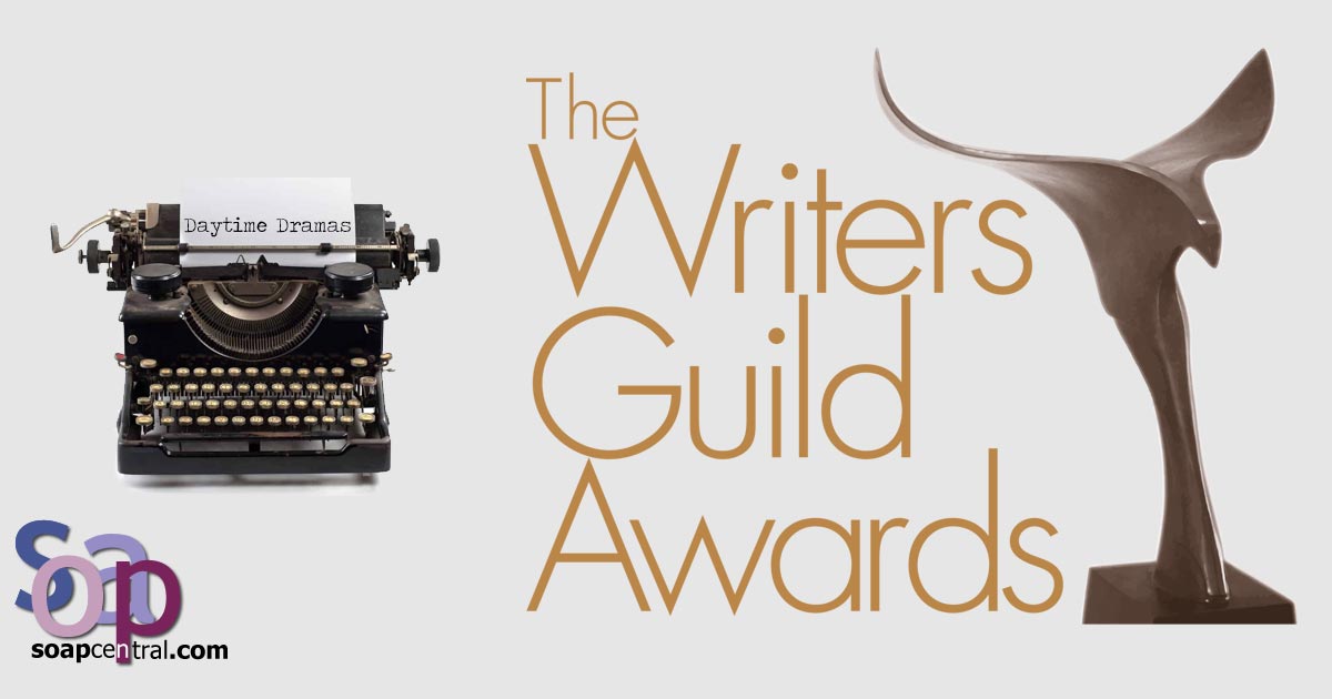 Writers Guild Awards nominations granted to Days of our Lives, General Hospital, and The Young and the Restless