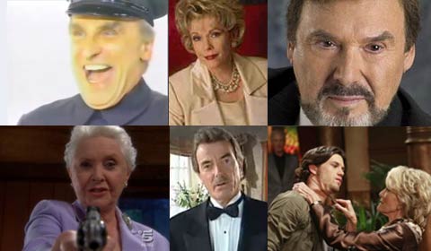 It takes a villainage: Soaps' baddest bad guys (and gals)