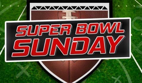 TOUCHDOWN: Soap stars kick off Super Bowl Sunday 