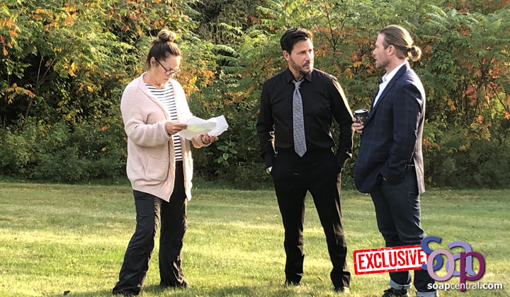 EXCLUSIVE: Beacon Hill wraps season two -- and Soap Central has the first look at some behind-the-scenes photos!