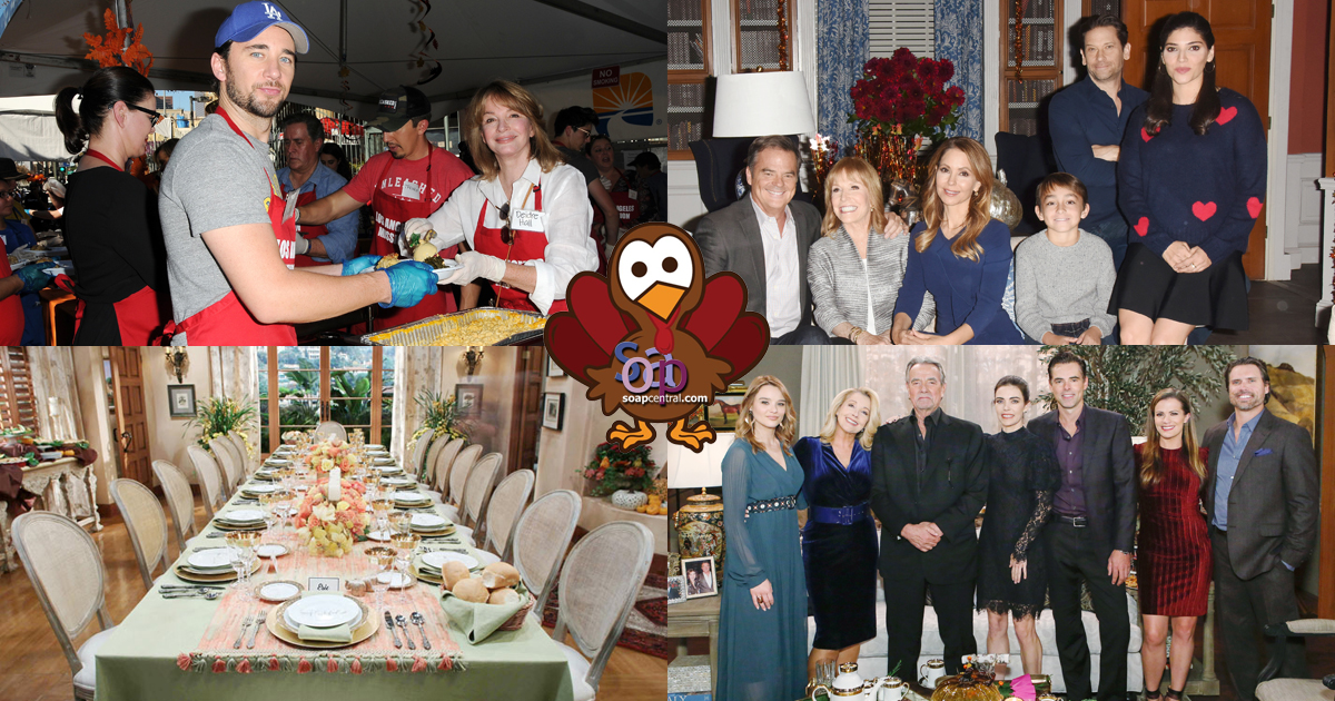 THANKSGIVING SPECIAL: Soap stars reveal the storylines for which they are most grateful