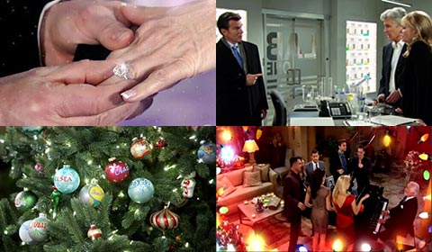 WHAT YOU MISSED: Recaps for the Week of December 21, 2015, on B&B, DAYS, GH, and Y&R