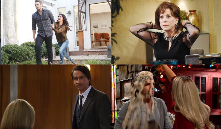 WHAT YOU MISSED: Recaps for the Week of January 1, 2018, on B&B, DAYS, GH, and Y&R