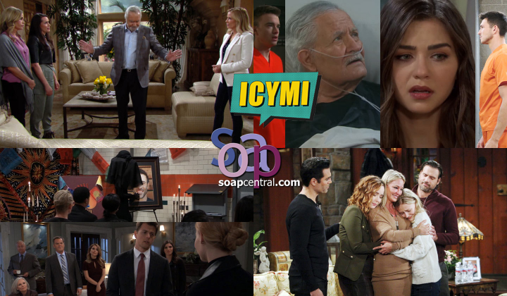 Quick Catch-Up: Soap Central recaps for the Week of 