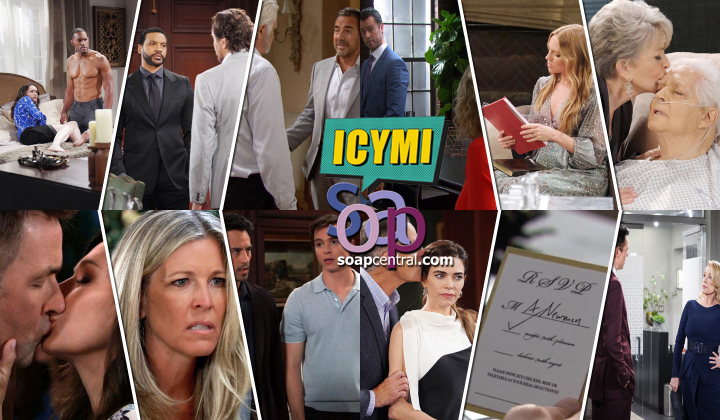 Quick Catch-Up: Soap Central recaps for the Week of September 27 to October 1, 2021
