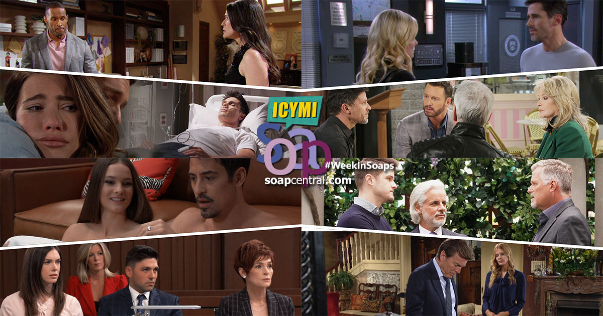 Quick Catch-Up: Soap Central recaps for the Week of May 30 to June 3, 2022