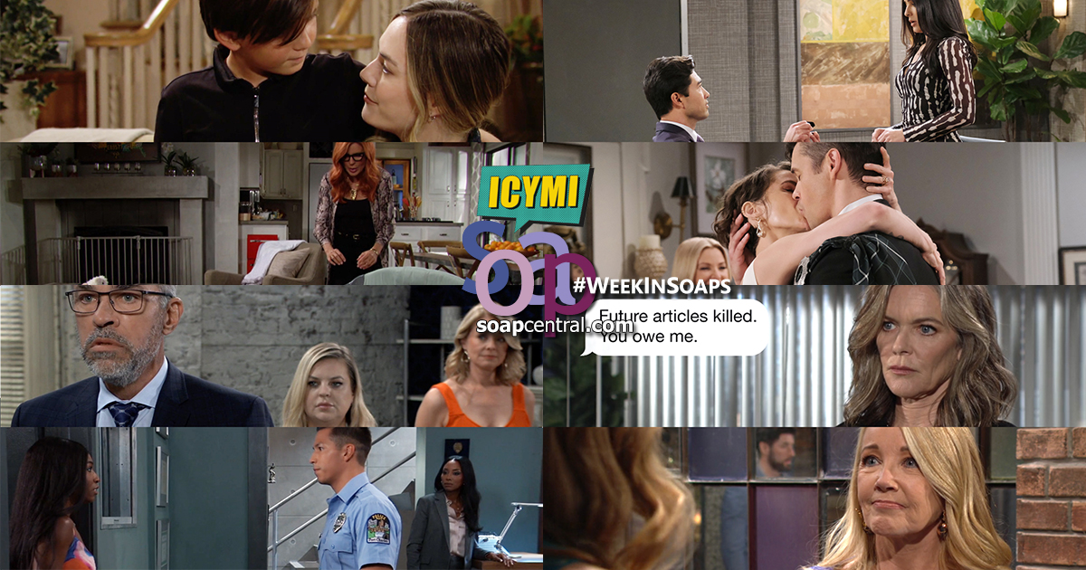 Quick Catch-Up: Soap Central recaps for the Week of September 5 to 9, 2022
