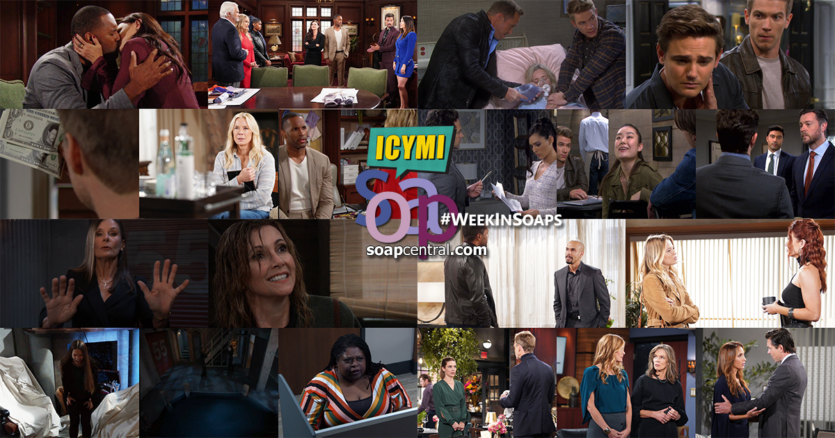 Quick Catch-Up: Soap Central recaps for the Week of October 17 to 21, 2022