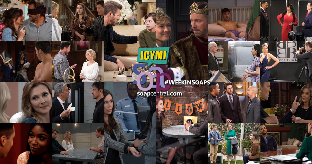 Quick Catch-Up: Soap Central recaps for the Week of October 24 to 28, 2022
