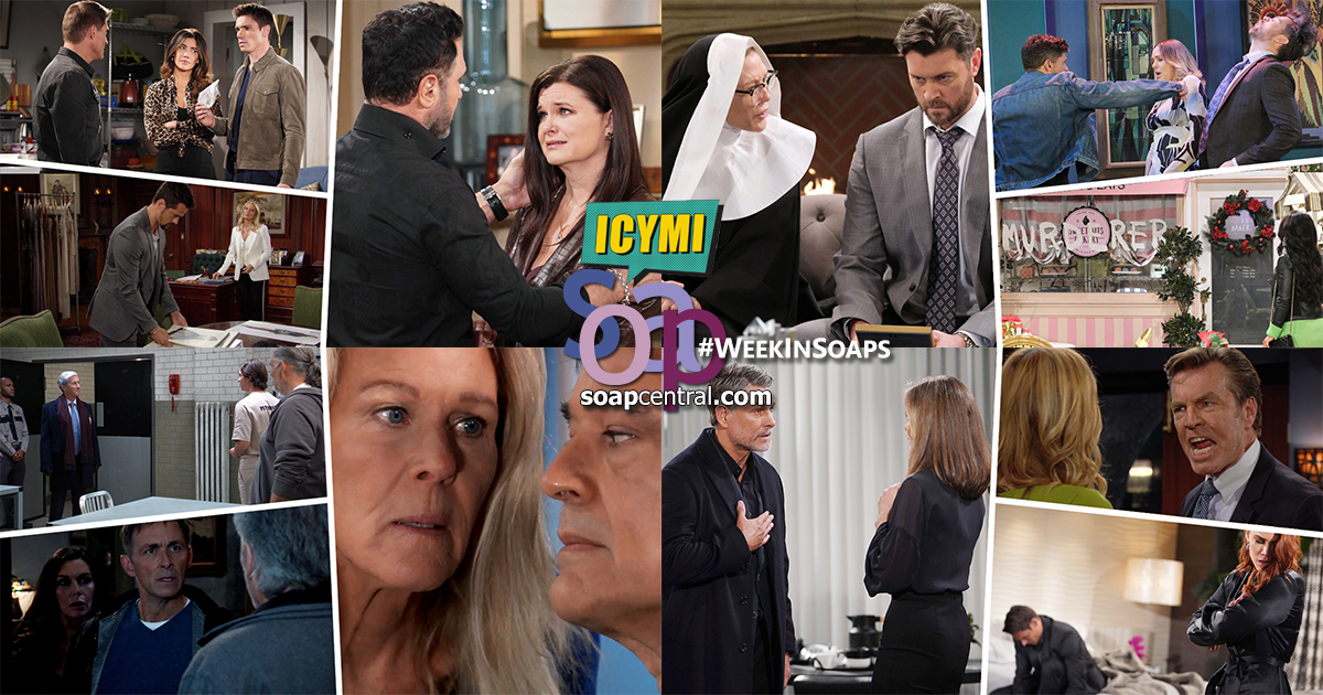 Quick Catch-Up: Soap Central recaps for the Week of December 5 to 9, 2022
