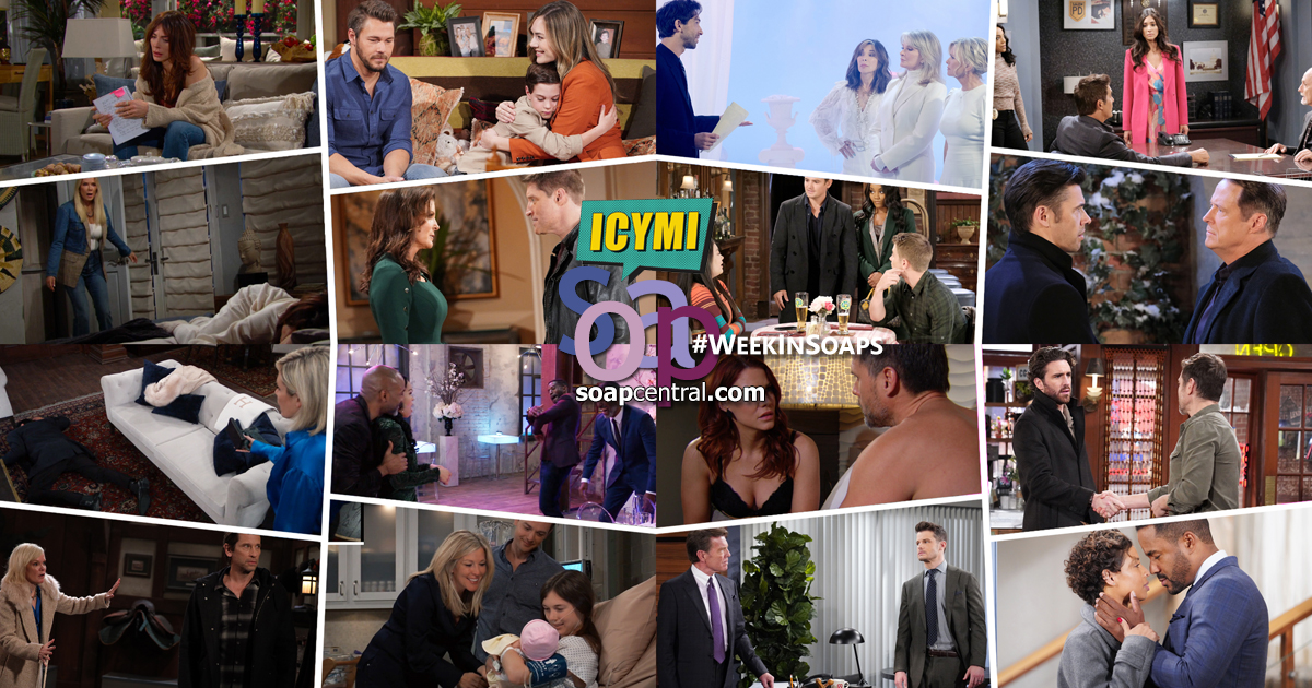Quick Catch-Up: Soap Central recaps for the Week of February 6, 2023