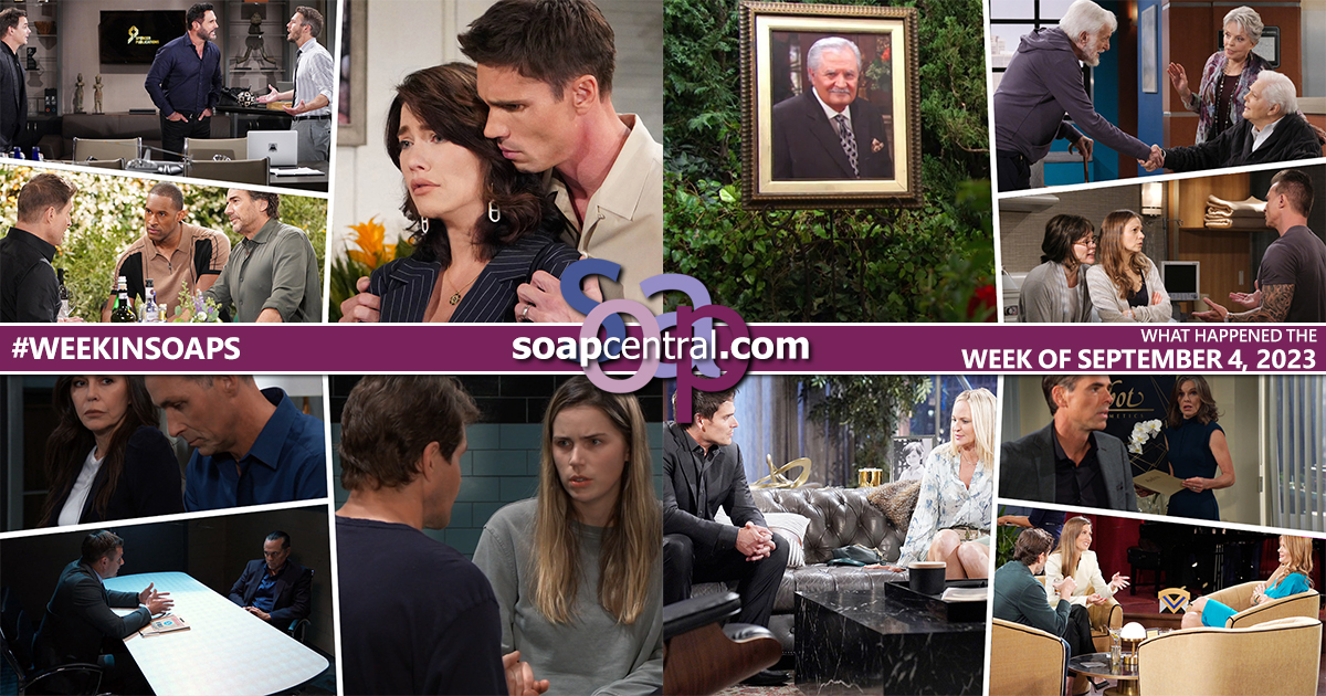 Quick Catch-Up: Soap Central recaps for the Week of September 4, 2023