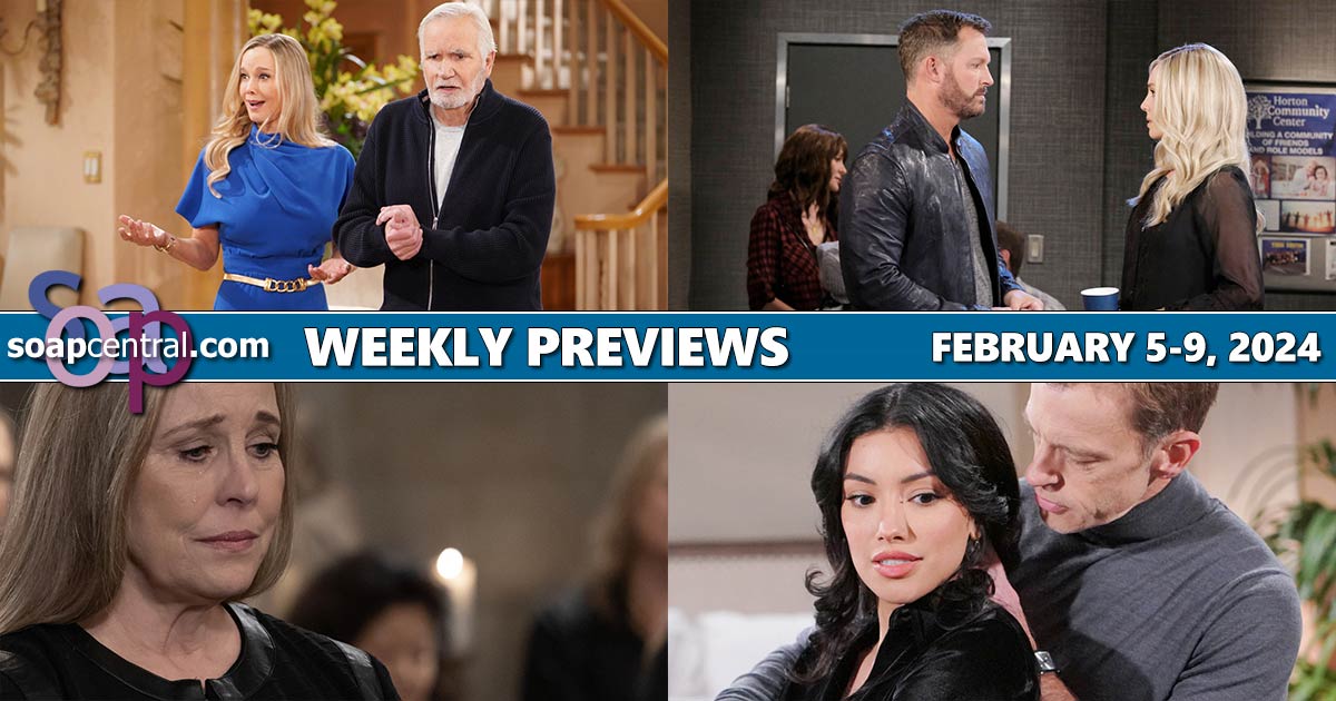 Quick Catch-Up for the Week of February 5, 2024: B&B, DAYS, GH, and Y&R weekly recaps