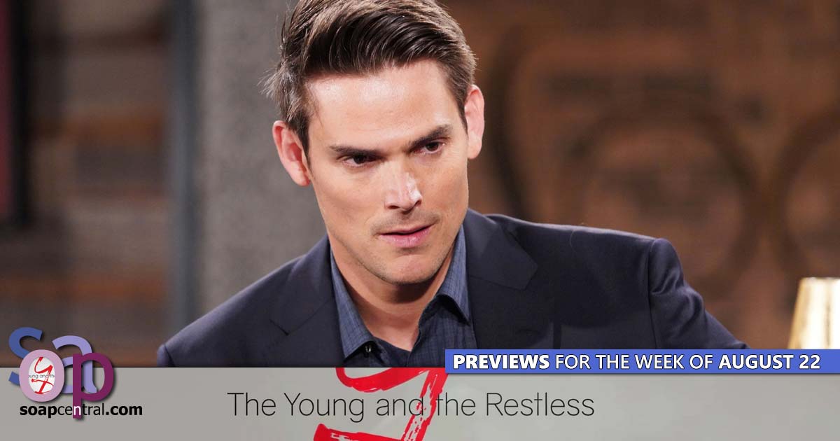 Y&R Spoilers for the week of August 22, 2022 on The Young and the Restless | Soap Central