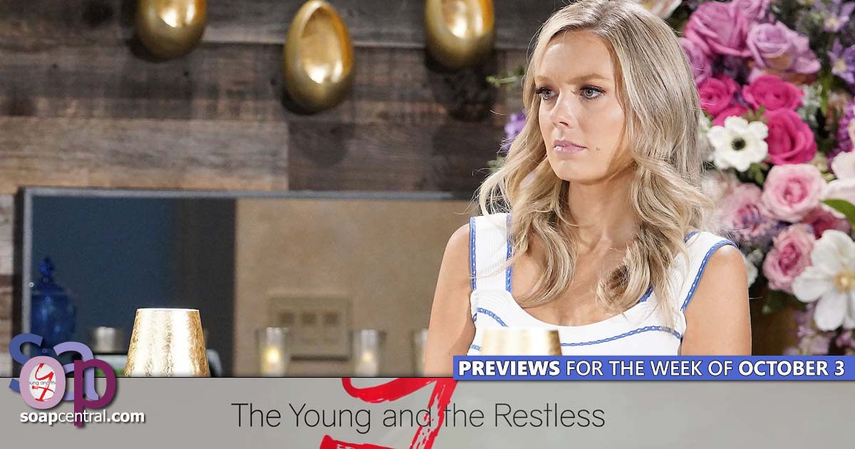Y&R Spoilers for the week of October 3, 2022 on The Young and the Restless | Soap Central