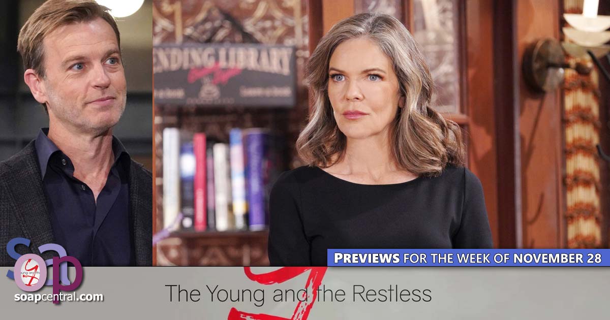 Y&R Spoilers for the week of November 28, 2022 on The Young and the Restless | Soap Central
