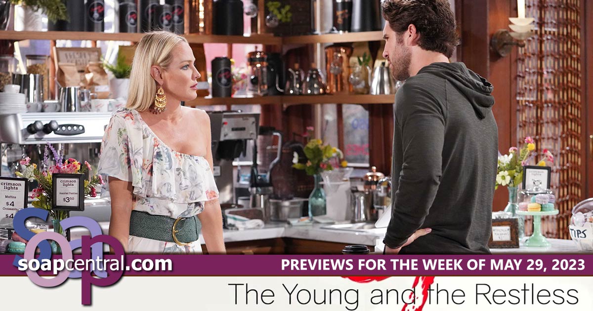 Chance has some unsettling news for Sharon