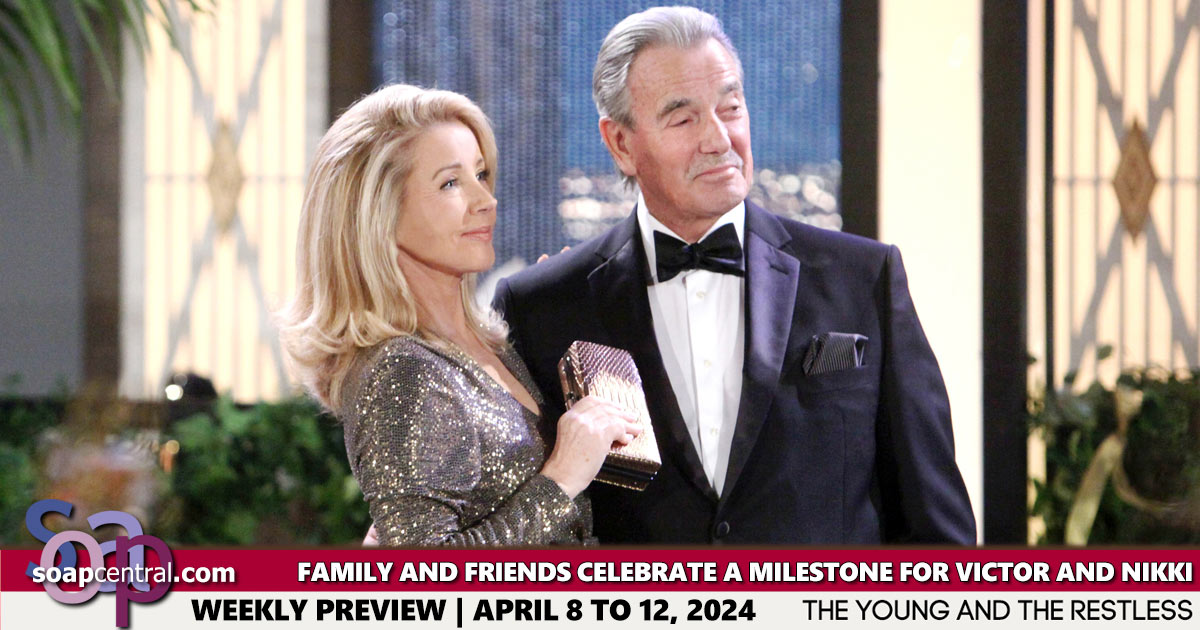 Y&R Spoilers for the week of April 8, 2024 on The Young and the Restless | Soap Central