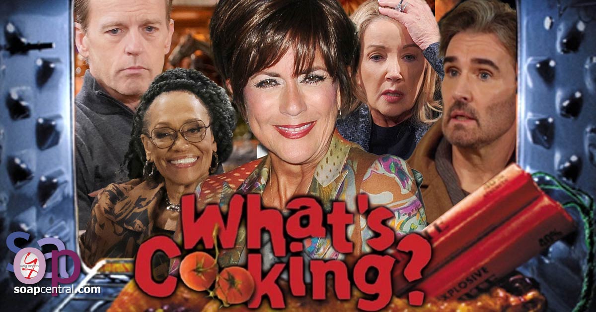 Y&R TWO SCOOPS: What's cooking?