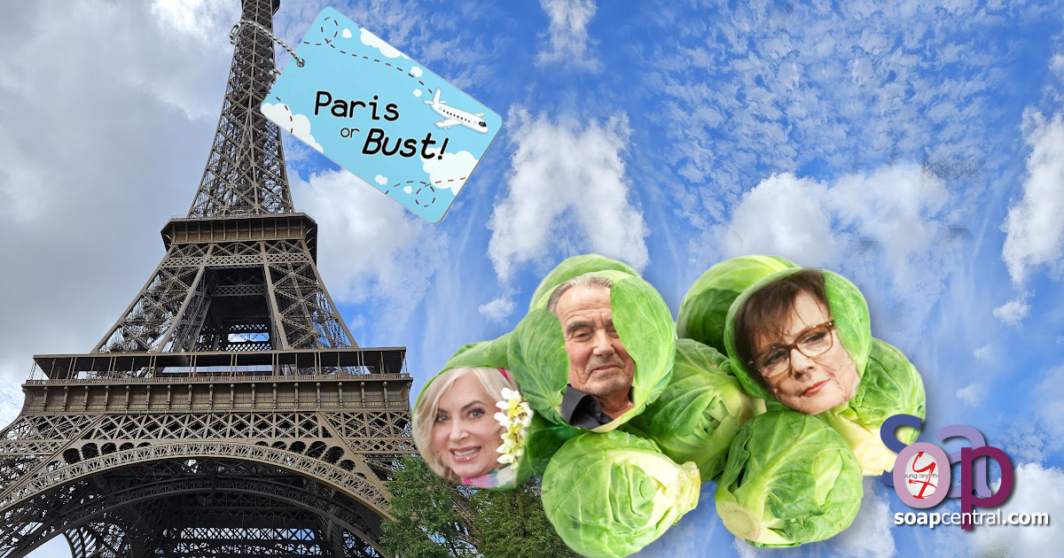 Y&R TWO SCOOPS: Paris or bust