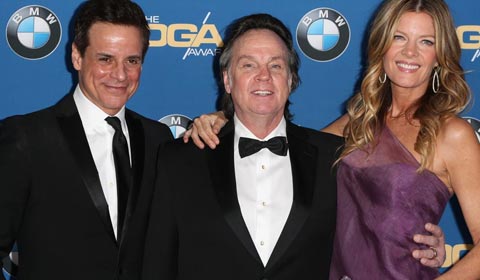 Christian LeBlanc and Michelle Stafford help honor Y&R stage manager