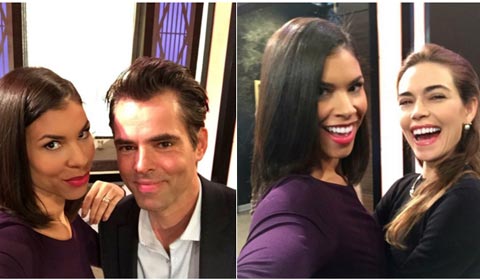 Billy and Victoria's Y&R wedding gets a special guest