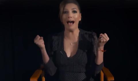 WATCH: Eva Longoria performs Spice Girls song in soap opera fashion