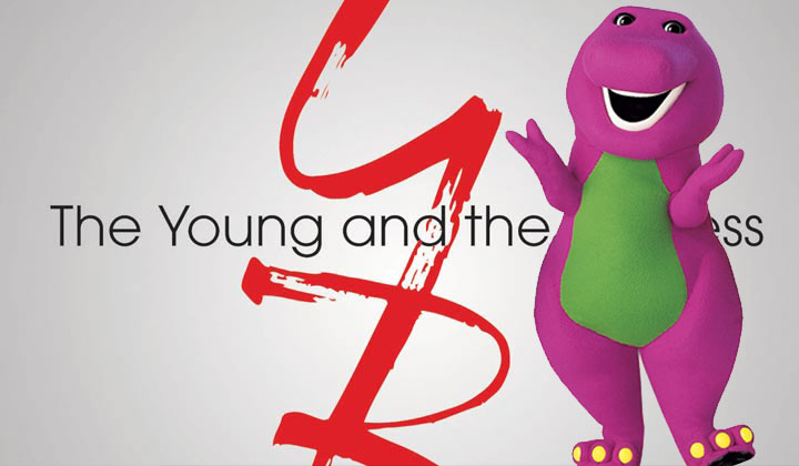 SURPRISE: Barney was totally on Y&R, but nobody had a clue!