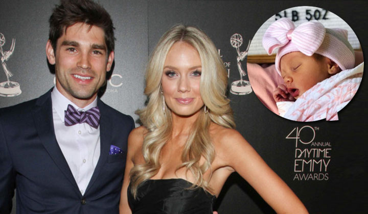 Surprise! Y&R's Melissa Ordway welcomes baby girl