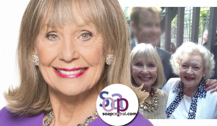 Y&R's Marla Adams shares memories of happy hour with B&B's Betty White