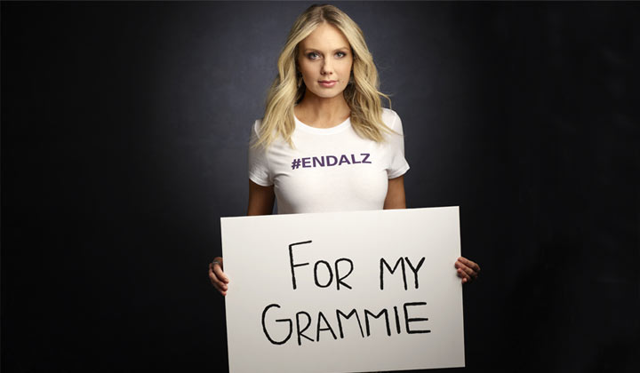 Melissa Ordway discusses her personal connection to Alzheimer's