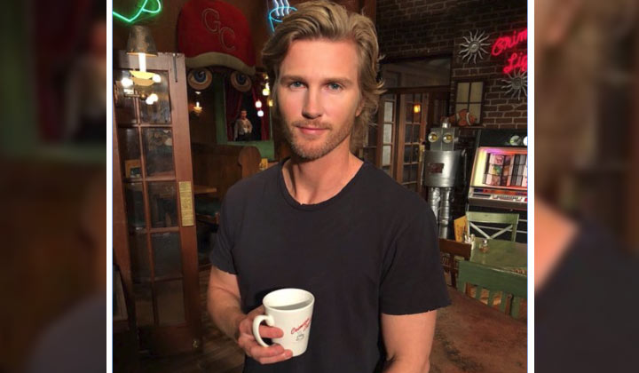 Thad Luckinbill back at the Y&R studio