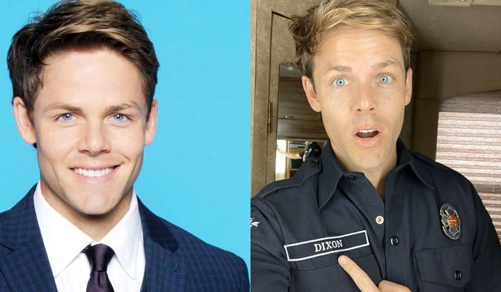 Lachlan Buchanan (ex-Kyle, The Young and the Restless) heats things up on ABC's Station 19