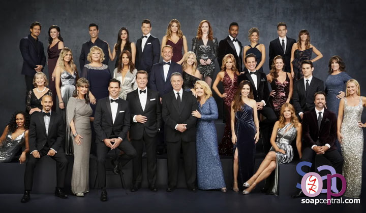 WATCH: The Young and the Restless cast convenes for "family reunion" photo shoot