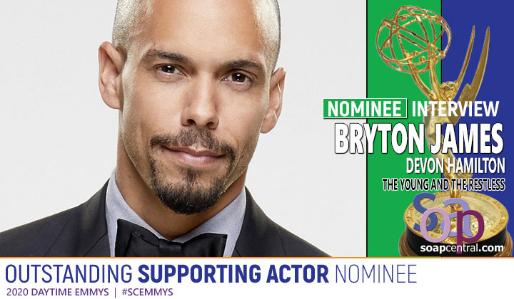 INTERVIEW: Bryton James reacts to his Emmy nomination, says he's ready to return to The Young and the Restless