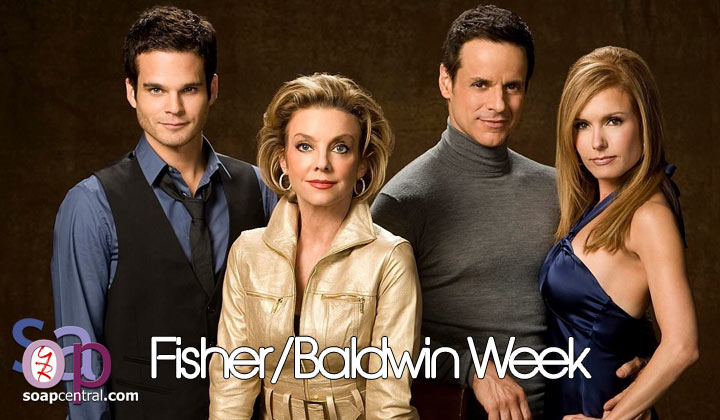 The Baldwin and Fisher families take center stage on The Young and the Restless