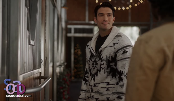Dashing holiday film features The Young and the Restless' Peter Porte