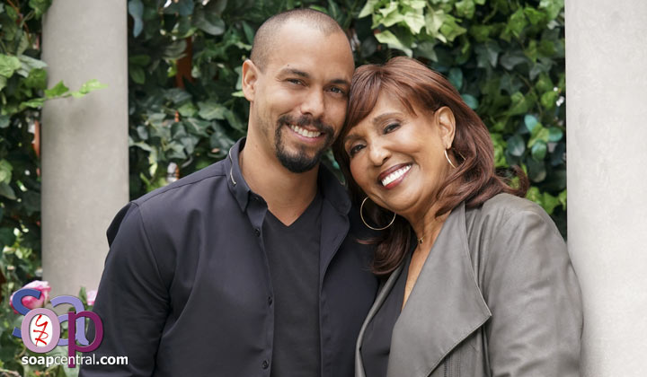 Bryton James: "I am so grateful" to have Telma Hopkins on The Young and the Restless