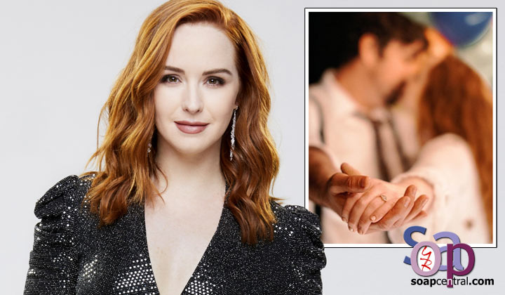 Y&R star Camryn Grimes shares that she is engaged