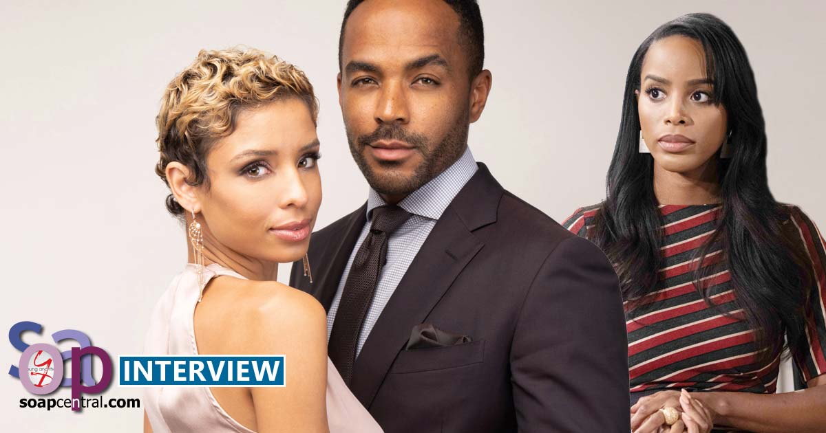 Y&R INTERVIEW: Brytni Sarpy on Elena's budding triangle with Nate ...