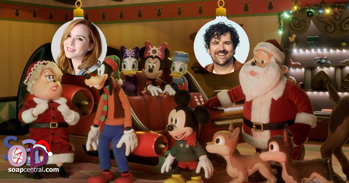 Y&R INTERVIEW: Camryn Grimes and fiancé Brock Powell on their stop-action Disney special, Mickey Saves Christmas