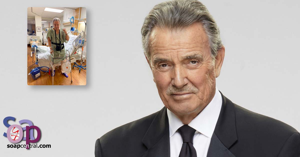 Eric Braeden recuperating following knee replacement surgery