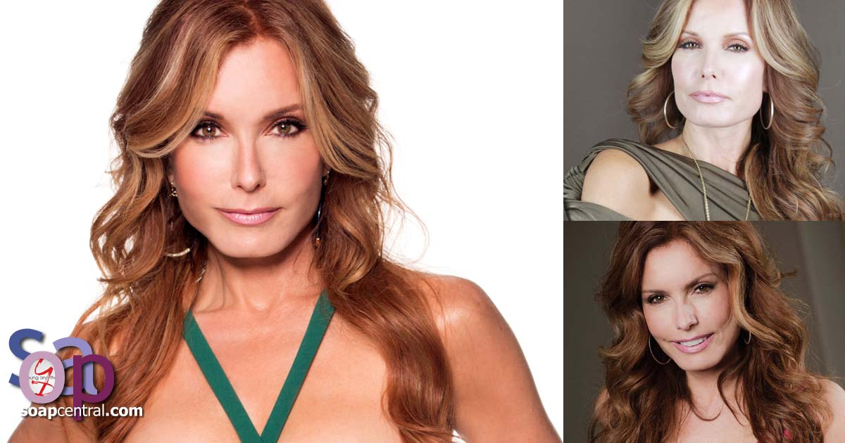 WATCH: Y&R's Tracey Bregman receives a very special Emmy to mark her 40th anniversary as Lauren Fenmore