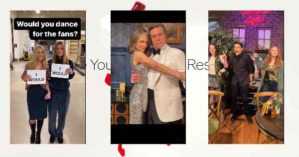 VIDEO: The Young and the Restless stars thank fans for their support with a dance party