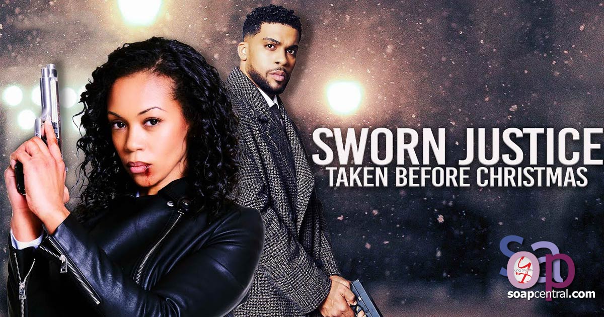 Y&R's Mishael Morgan reveals exciting details about her BET+ holiday movie, Sworn Justice: Taken Before Christmas