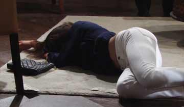 Juliet faints when Lily lashes out