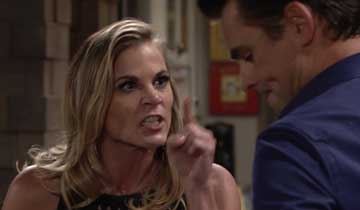 Phyllis and Billy have an angry confrontation